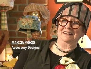 Accessory designer and primary decision maker, Marcia
